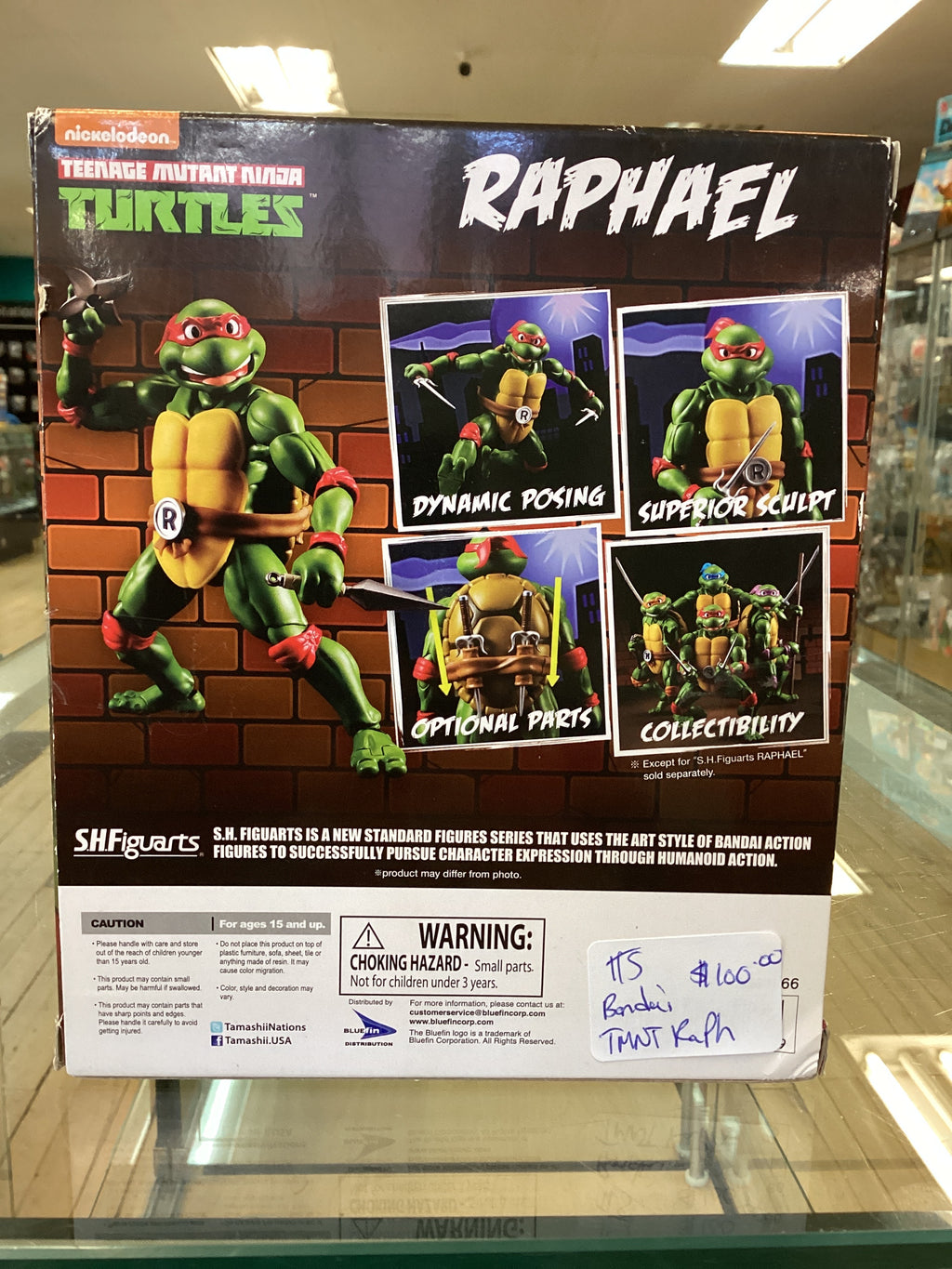 Ninja Turtles Action Figure - BAN DAI - Nickelodeon NIB