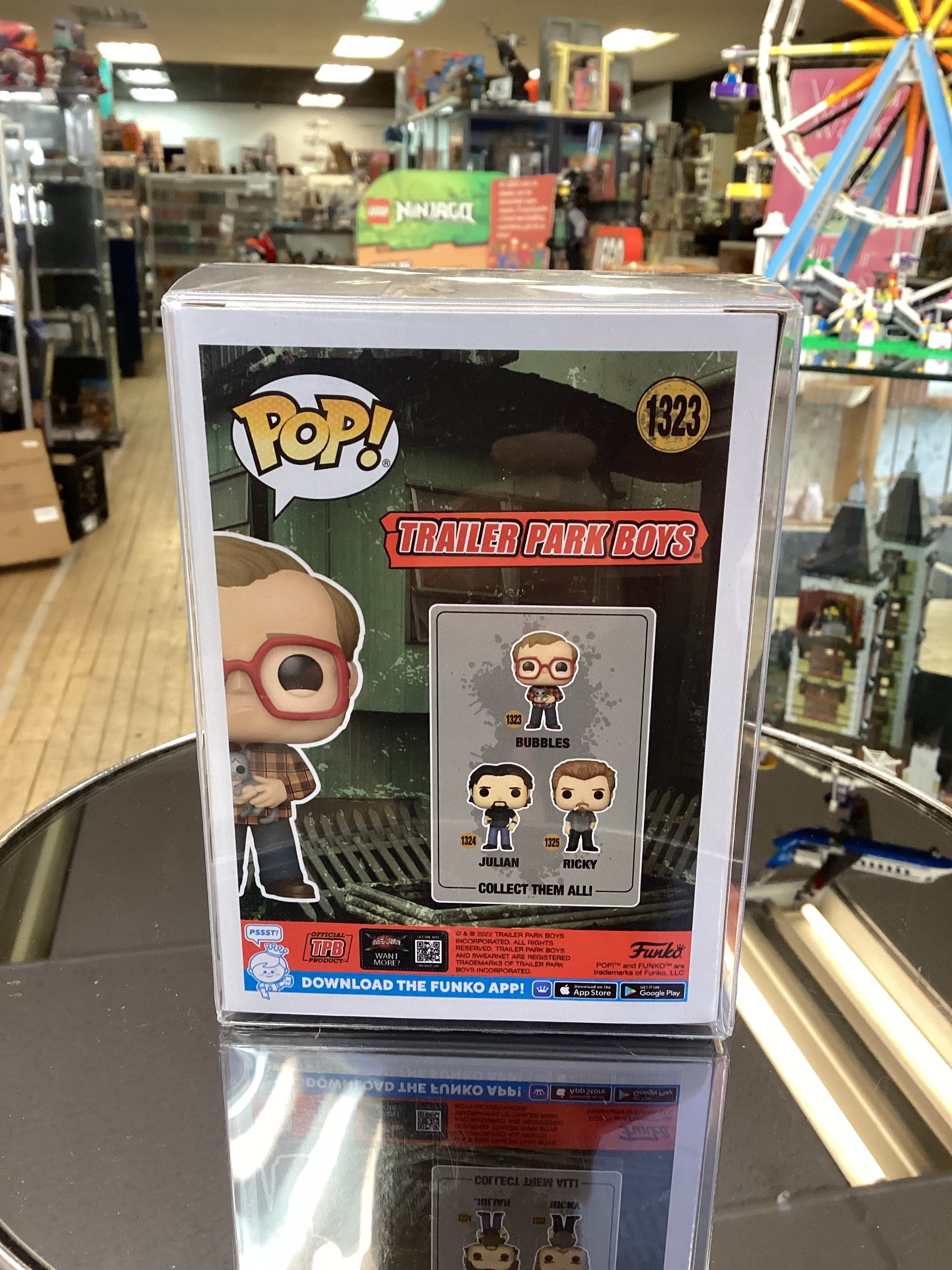 Funko Pop Trailer Park Boys - Bubbles - Signed