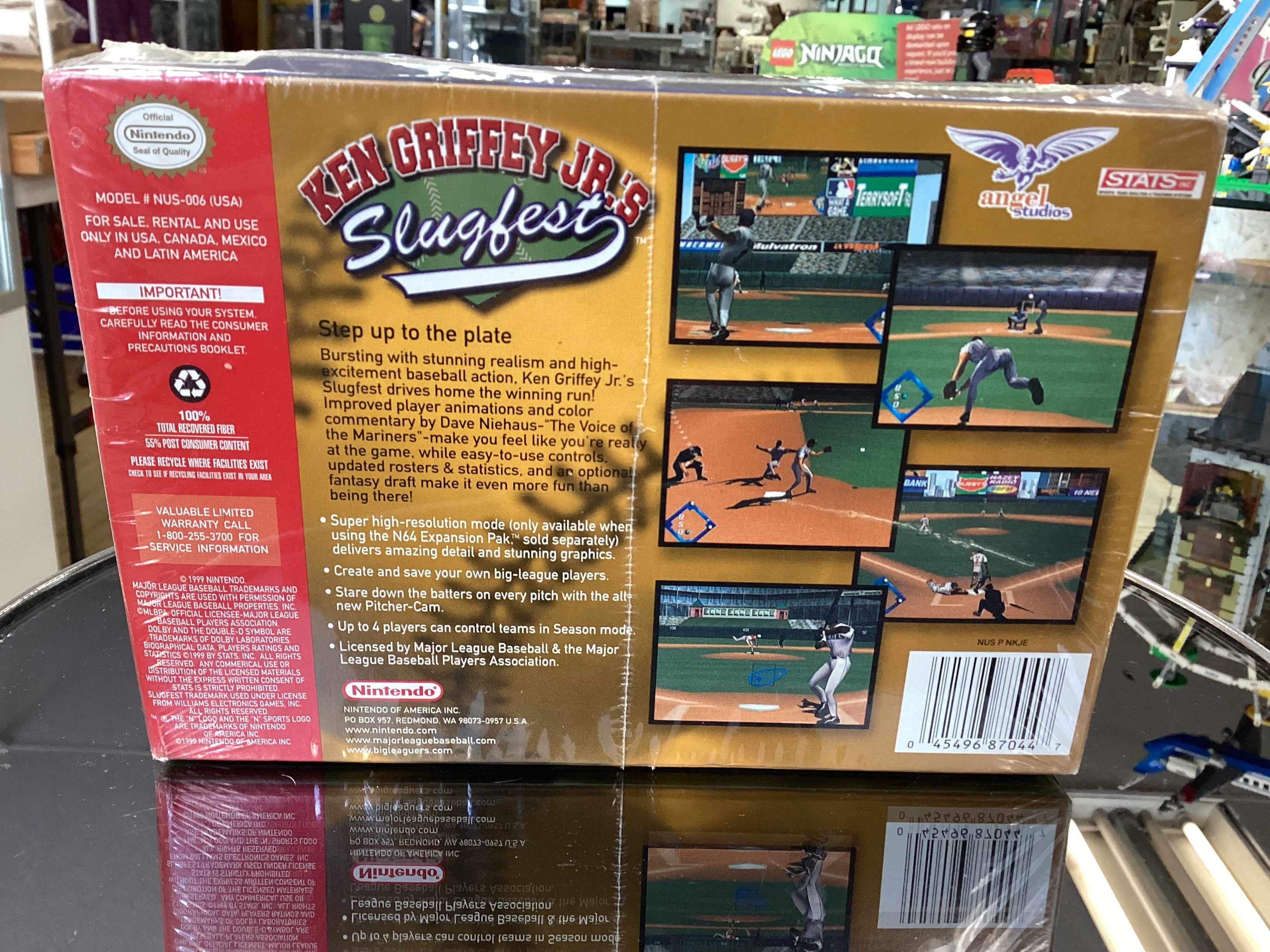 Ken Griffey Jr’s Slugfest Nintendo 64 - New