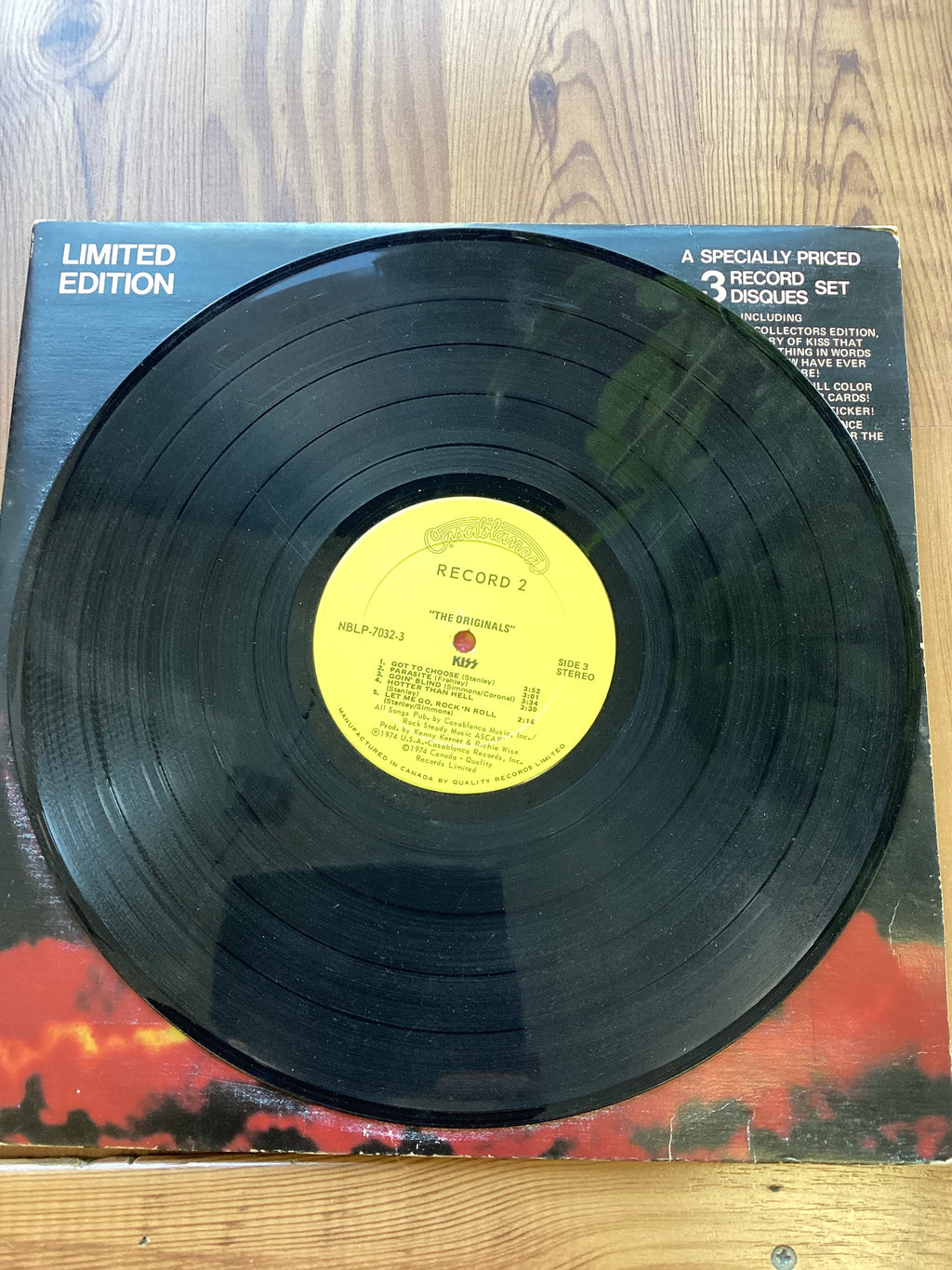 Kiss - The Originals Limited Edition - 3 Record Set