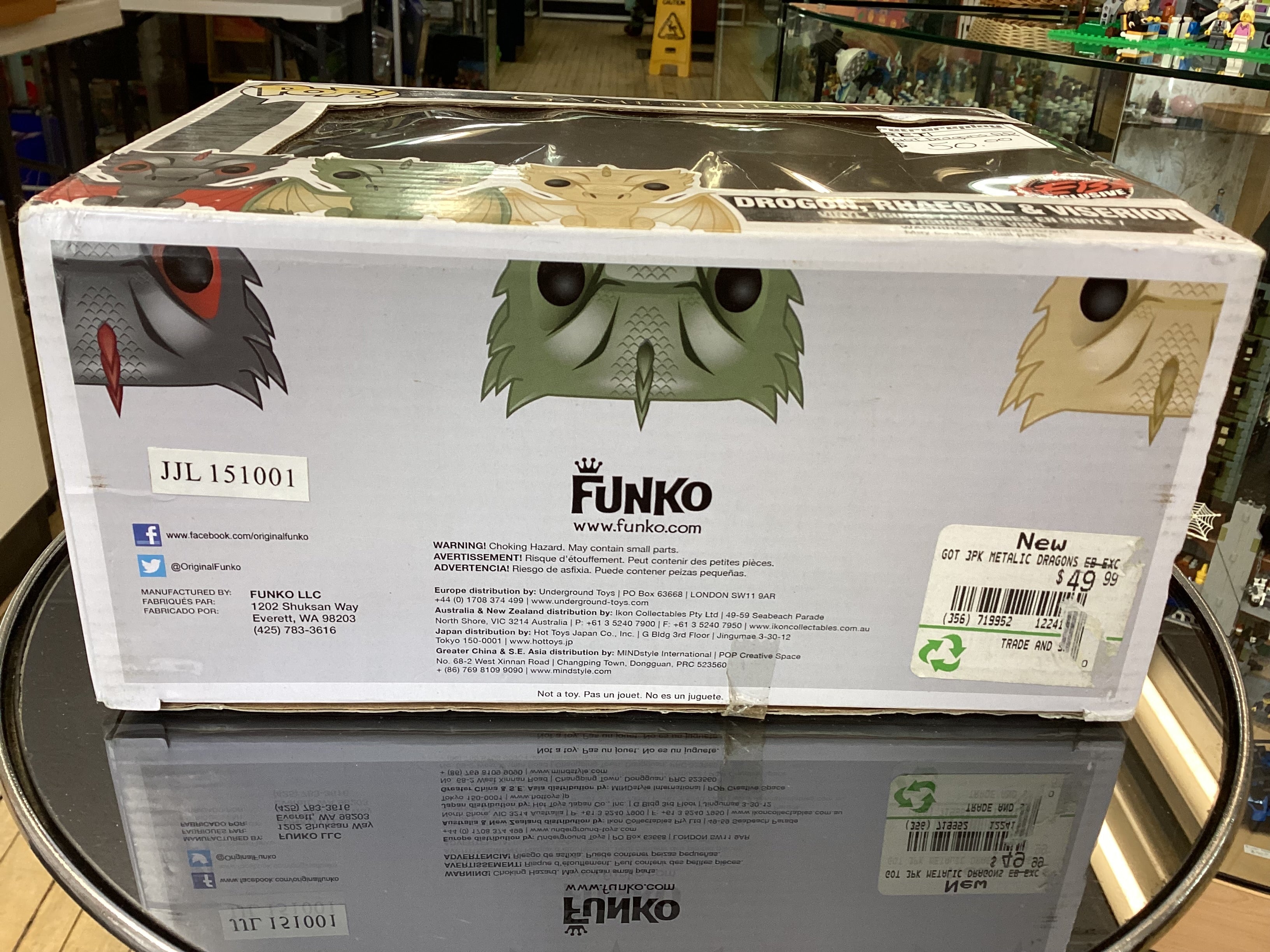 Funko Pop Game Of Thrones Dragons