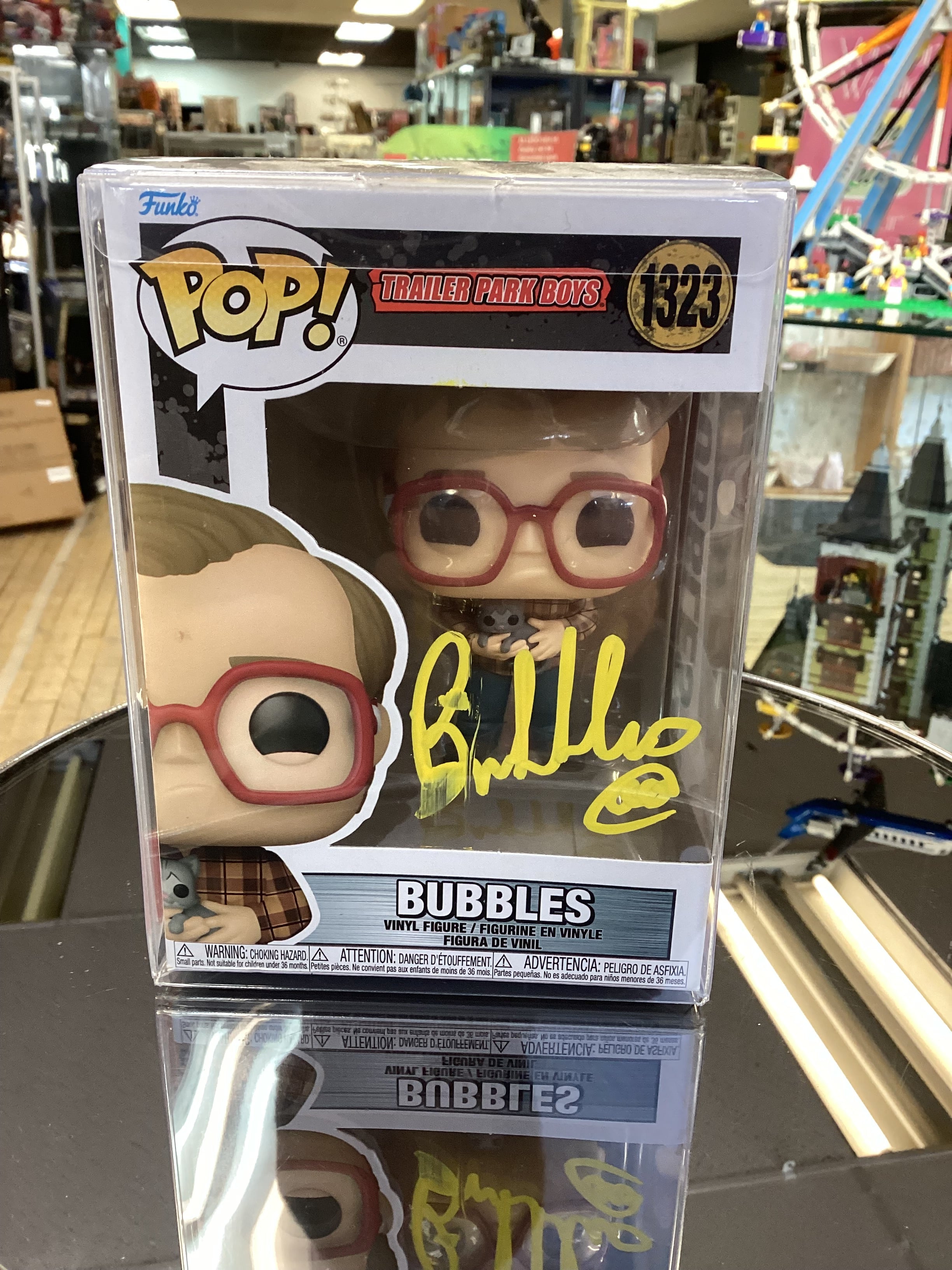 Funko Pop Trailer Park Boys - Bubbles - Signed
