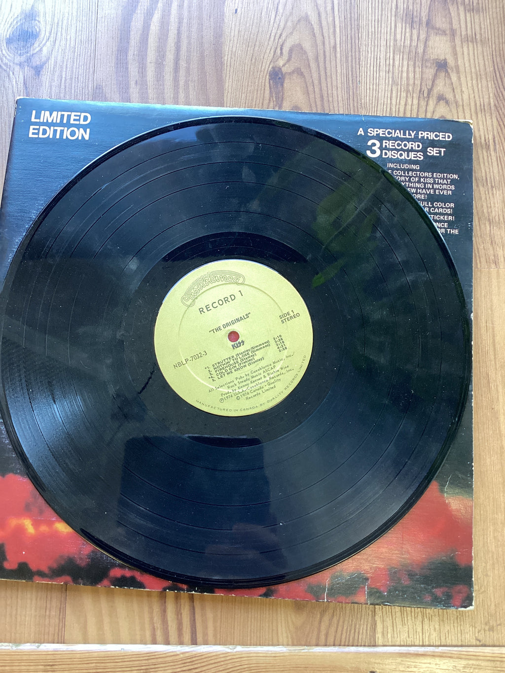 Kiss - The Originals Limited Edition - 3 Record Set