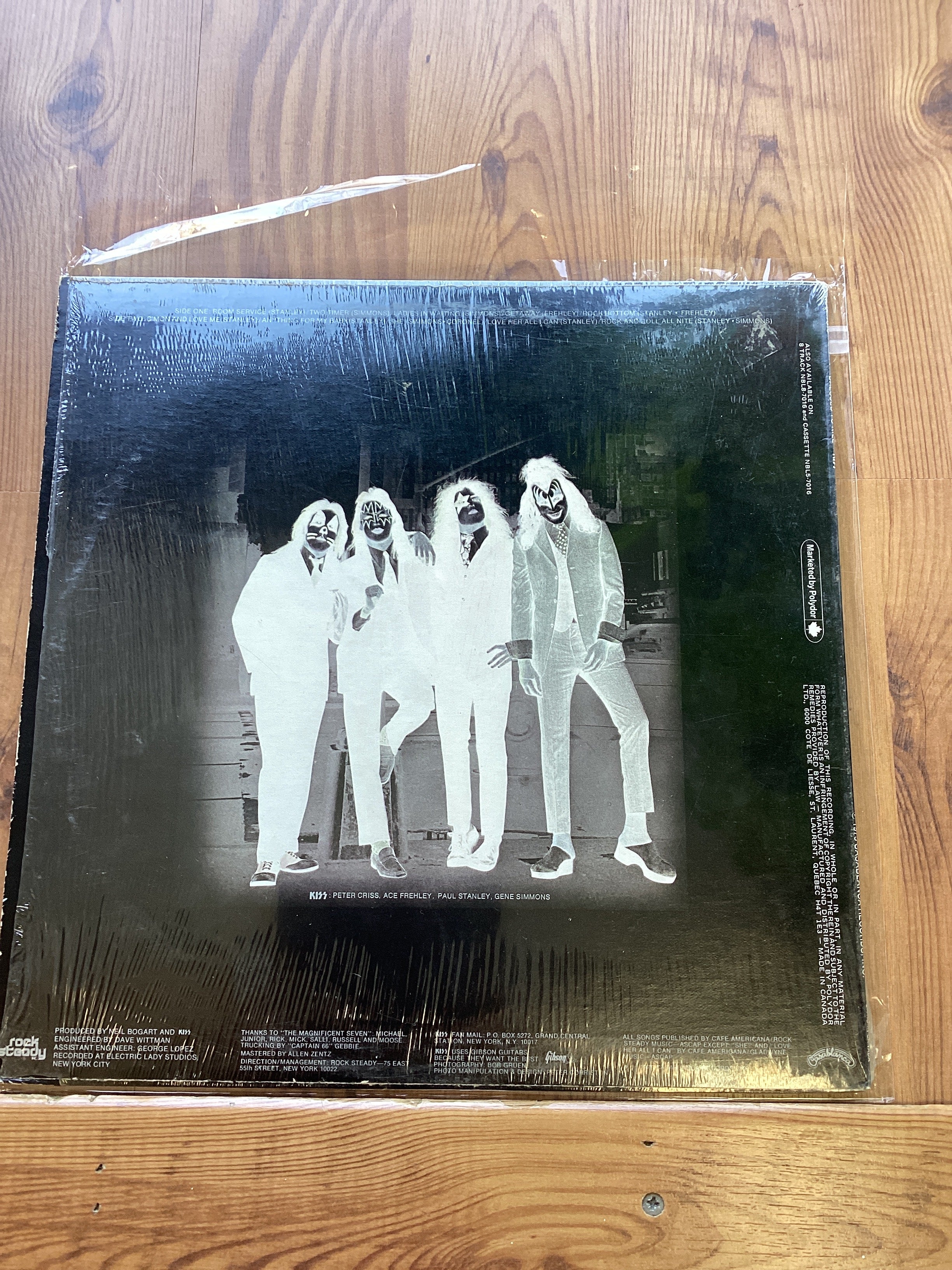 Kiss - Dressed To Kill Record Album