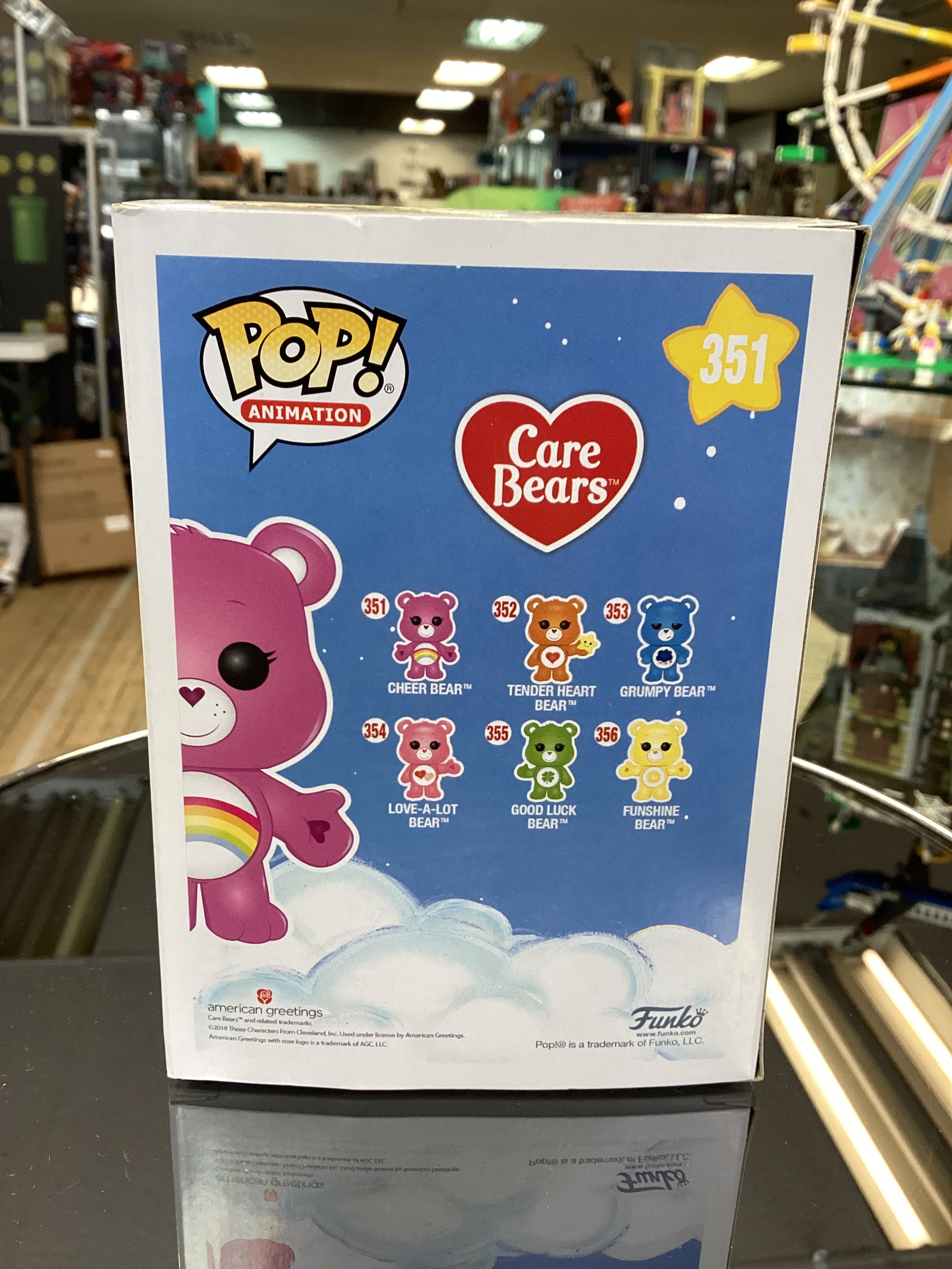 Funko Pop Animation Care Bears - Cheer Bear