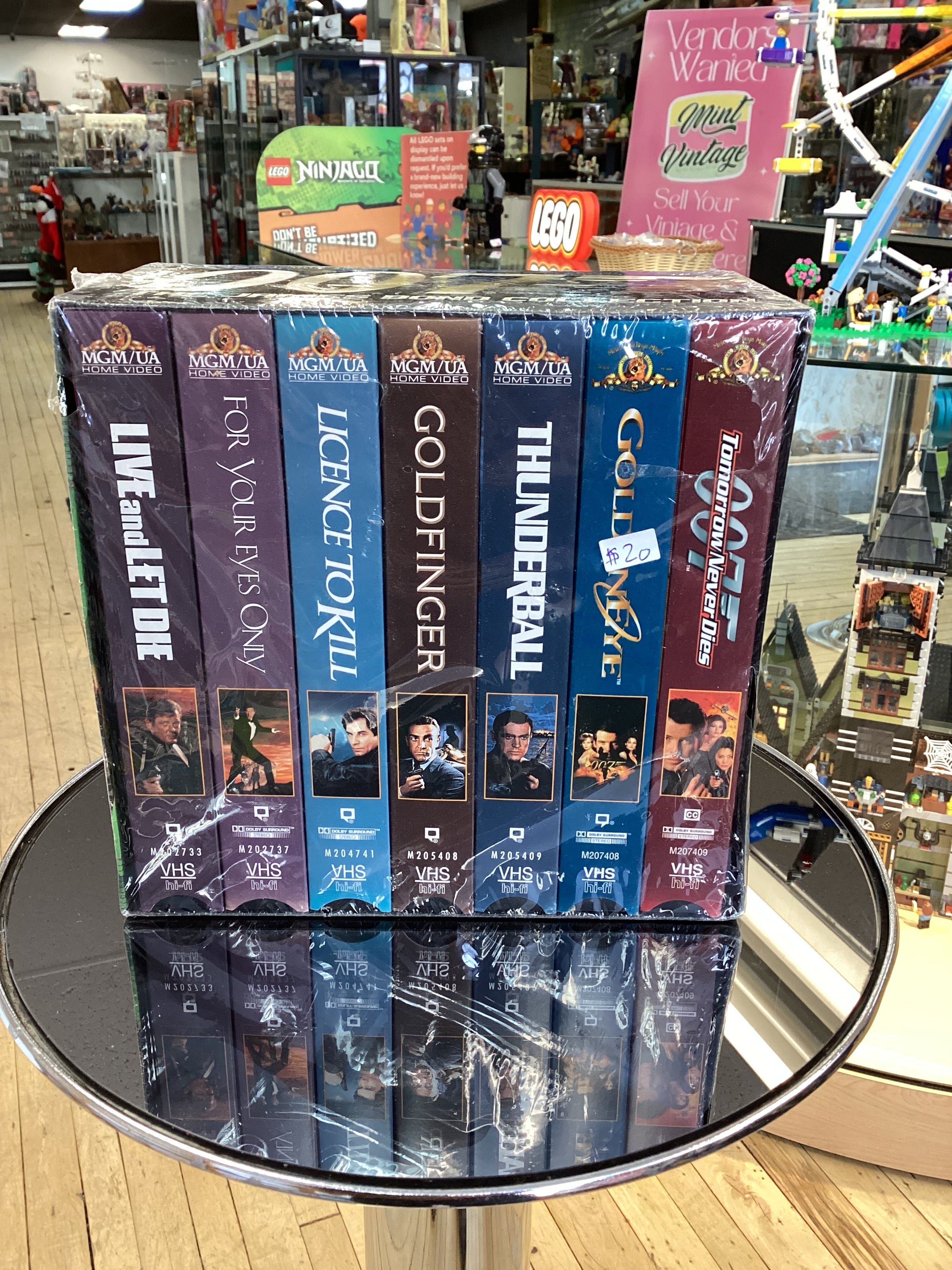 007 The James Bond Collection - VHS New