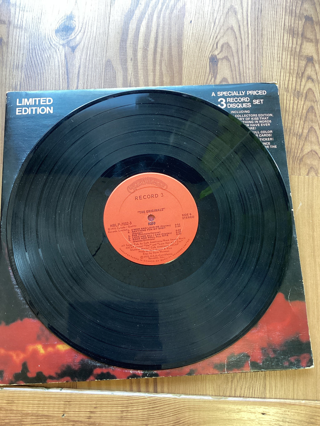 Kiss - The Originals Limited Edition - 3 Record Set