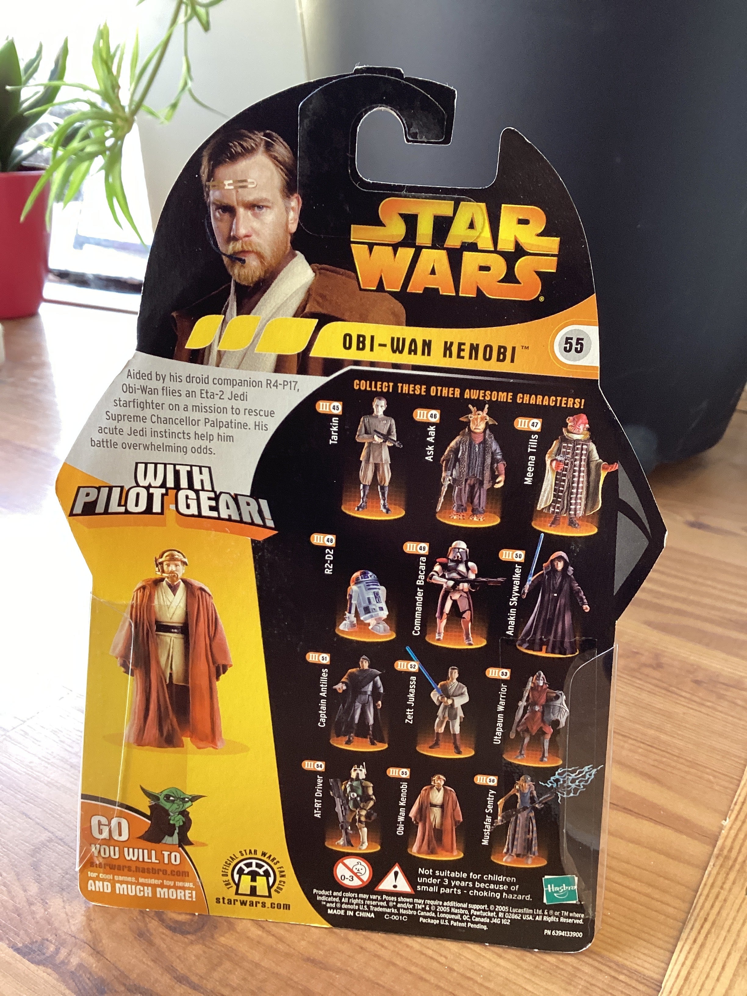 Star Wars Action Figure - Obi Wan Kenobi - Hasbro NIB