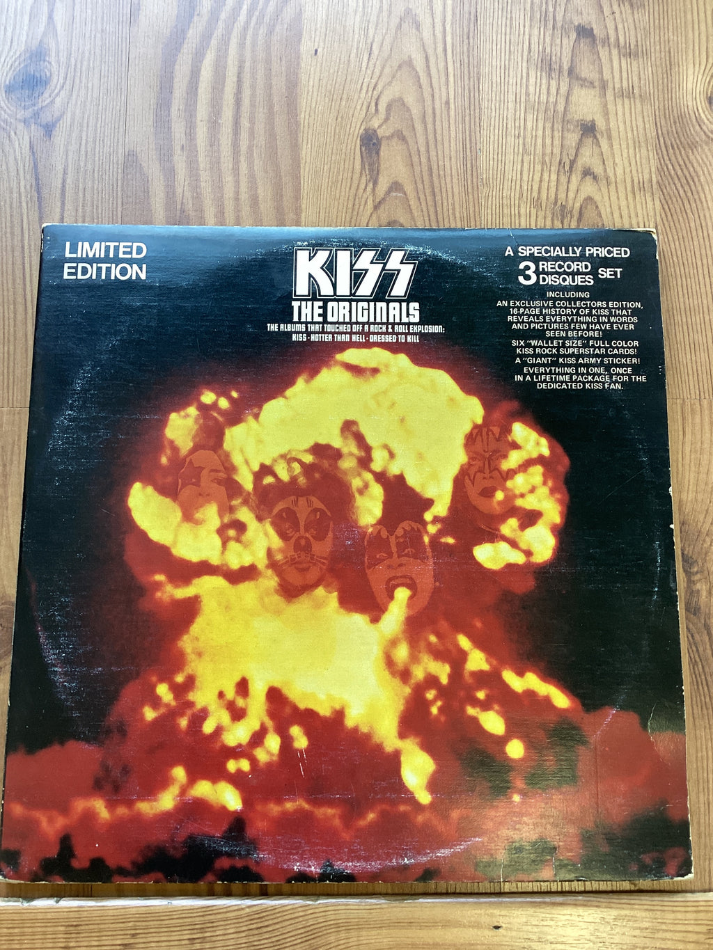 Kiss - The Originals Limited Edition - 3 Record Set
