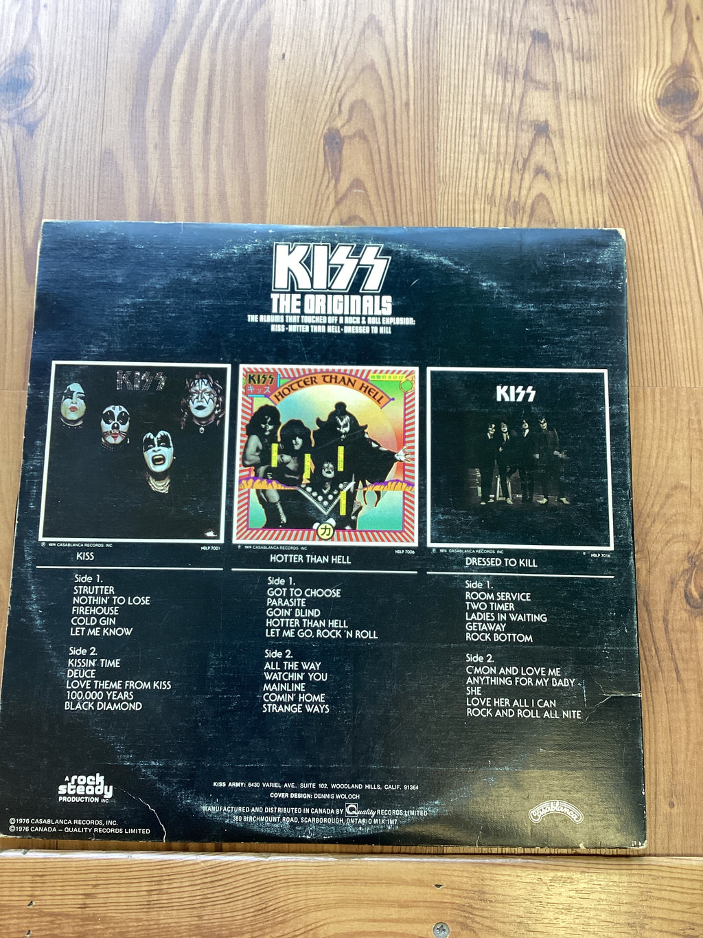 Kiss - The Originals Limited Edition - 3 Record Set