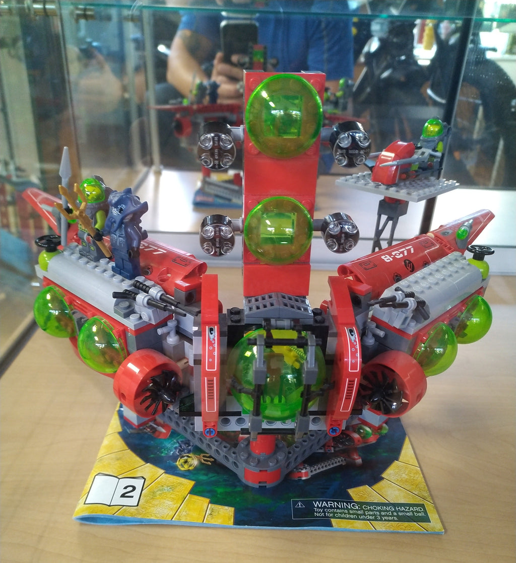 🌊 LEGO Atlantis 8077 – Exploration HQ Submarine Base (2010)