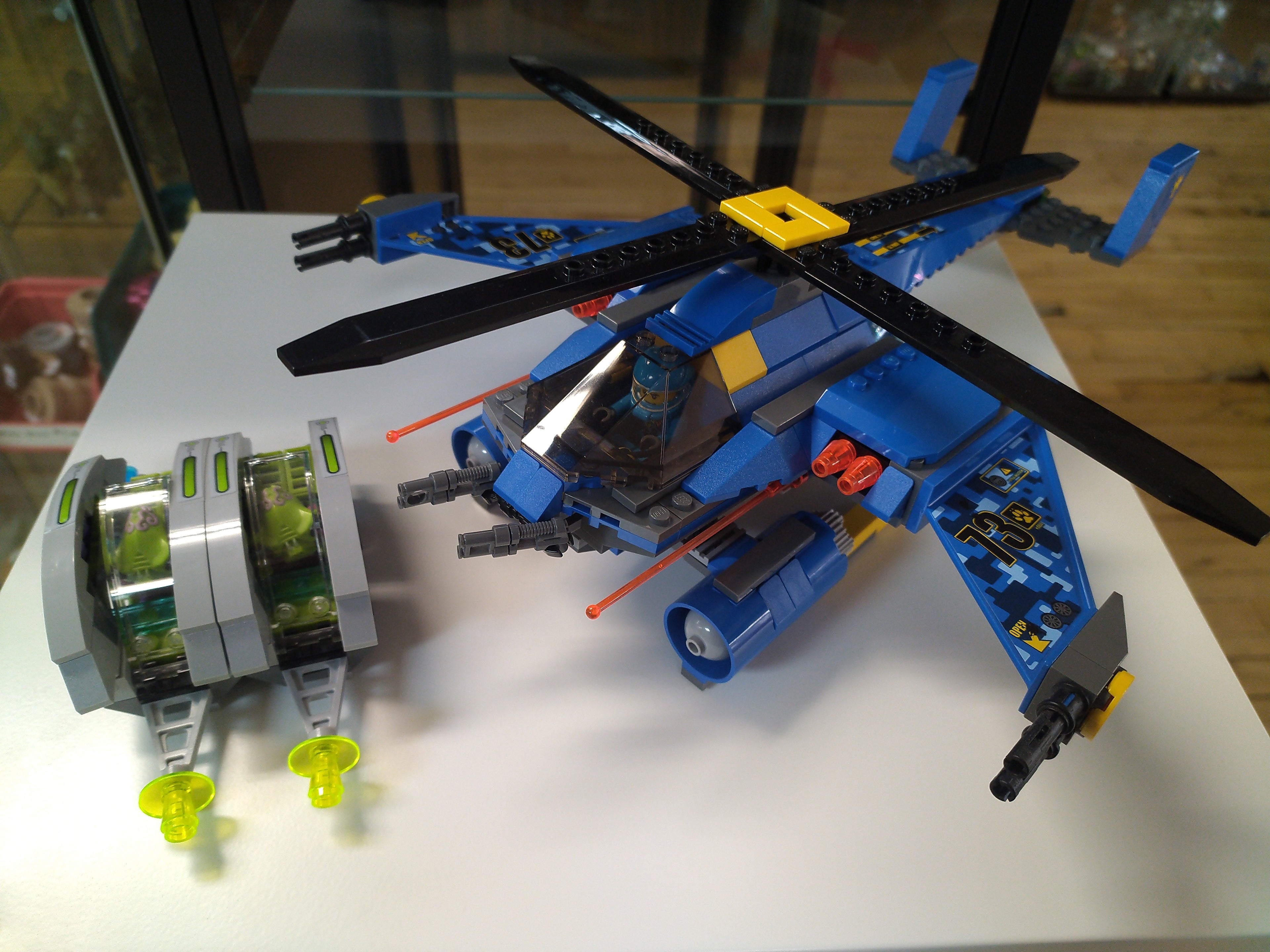 Lego Alien Conquest Space Jet - Copter Encounter 7067