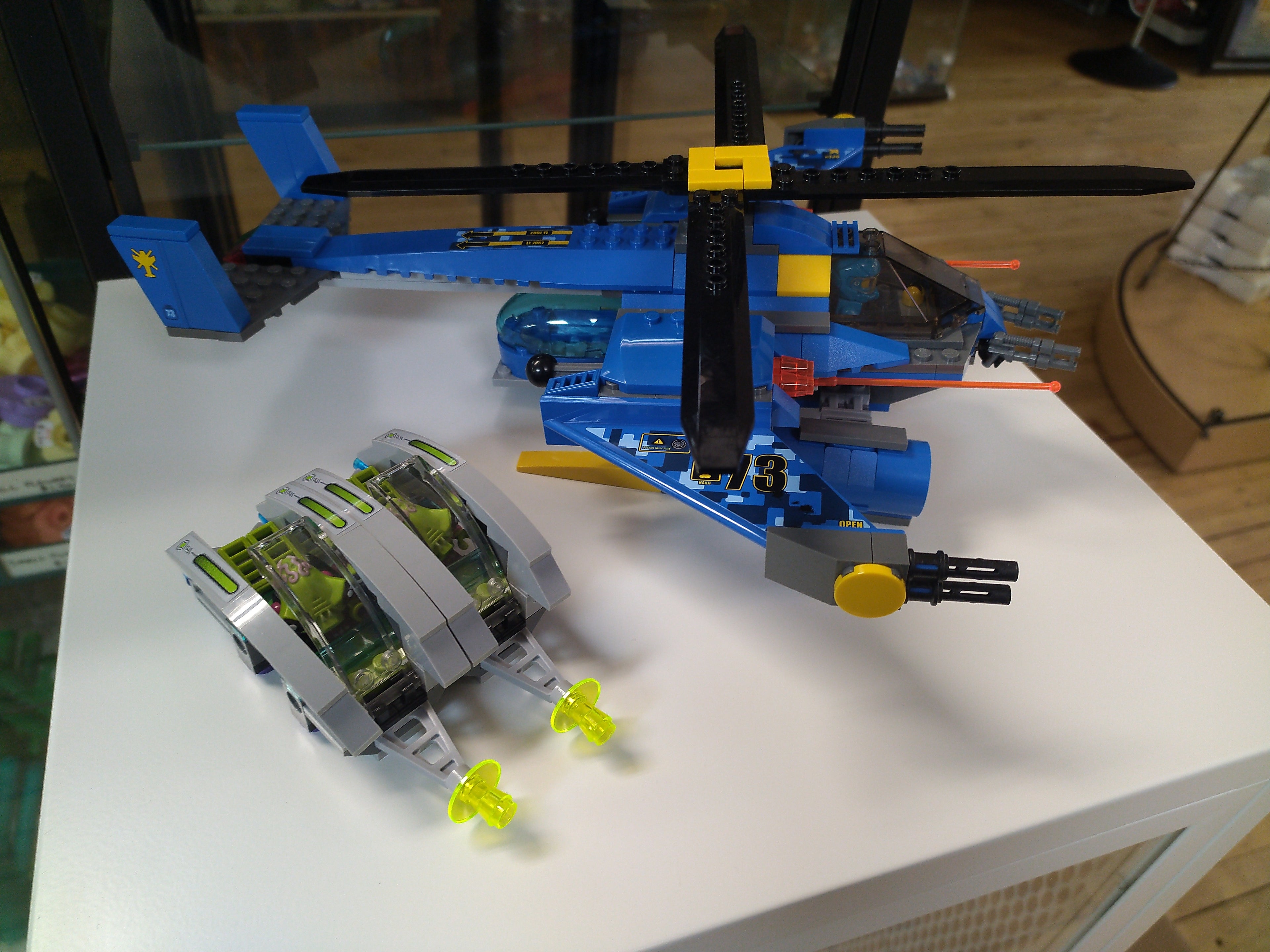 Lego Alien Conquest Space Jet - Copter Encounter 7067