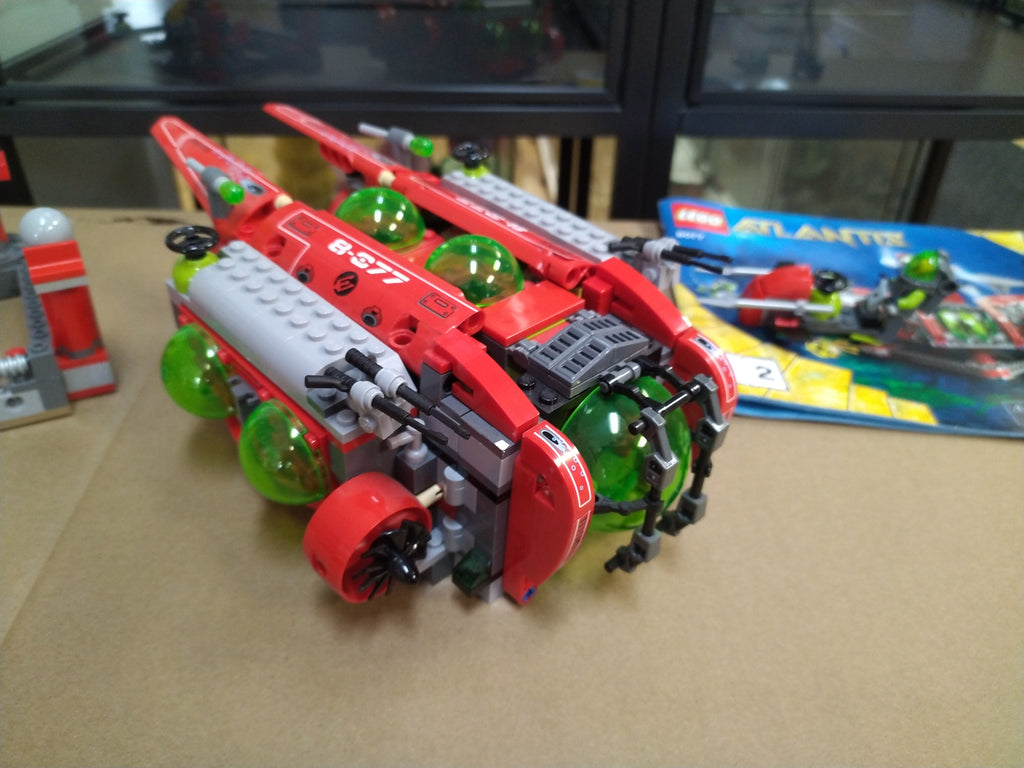 🌊 LEGO Atlantis 8077 – Exploration HQ Submarine Base (2010)