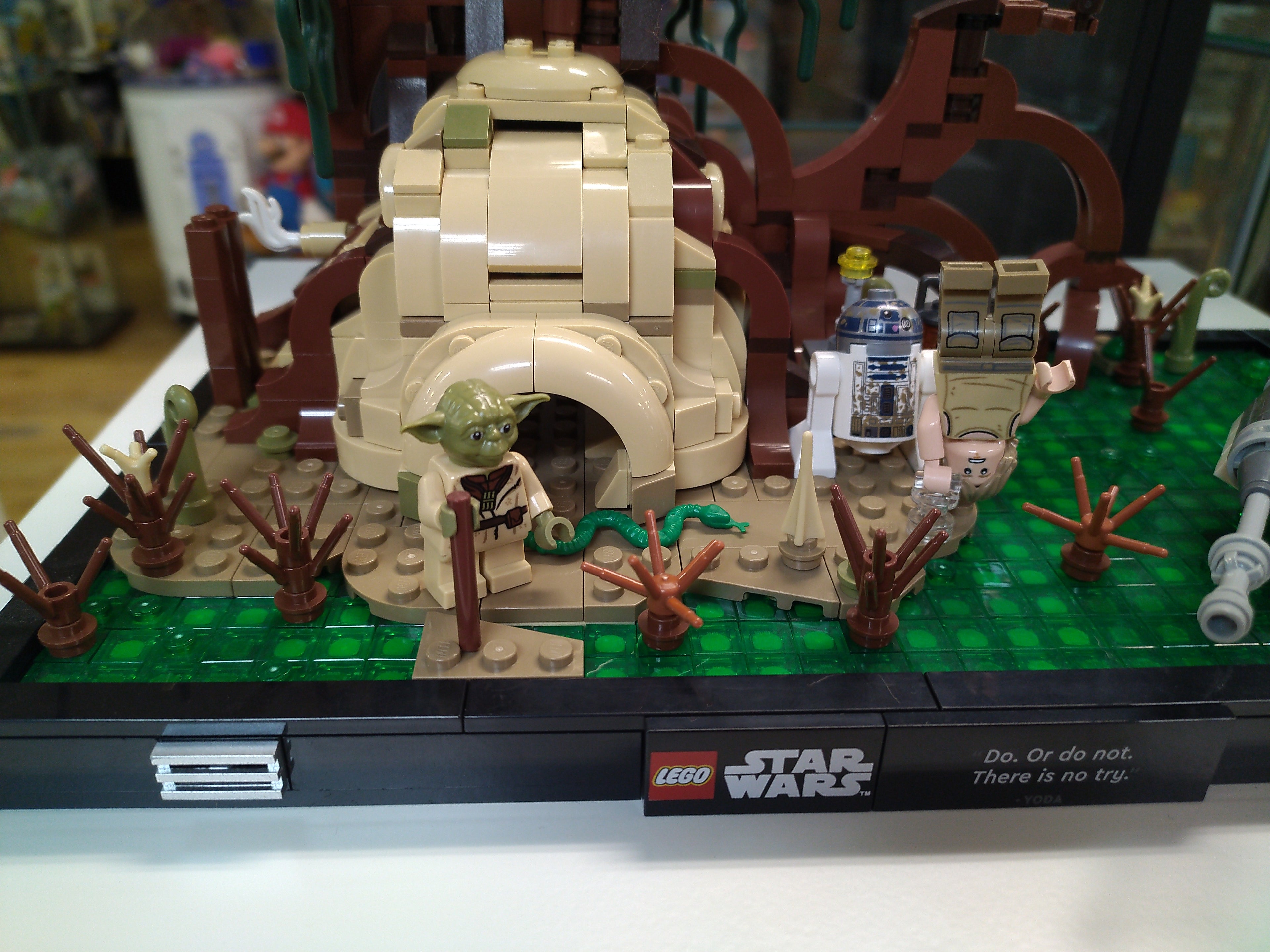 LEGO Dagobah Jedi Training Diorama 75330