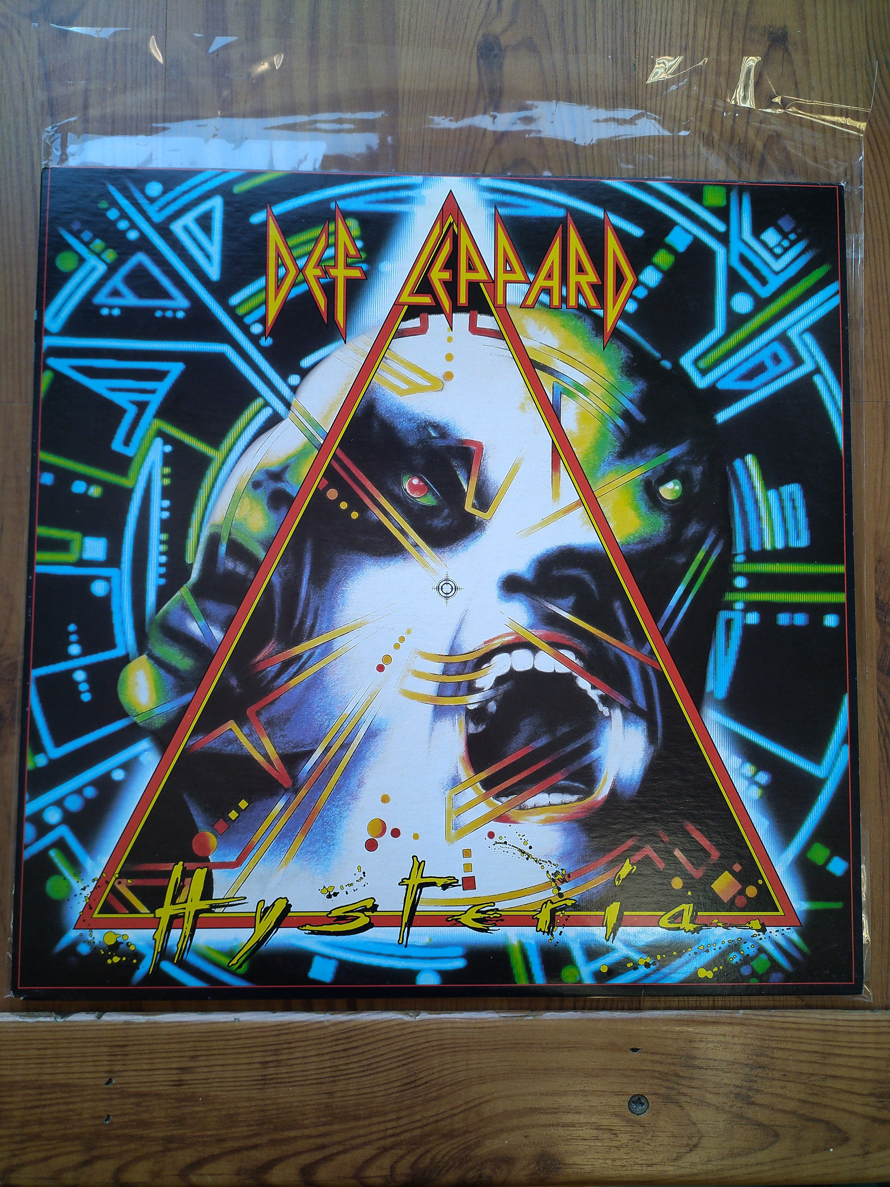 Def Leppard Hysteria Record Album