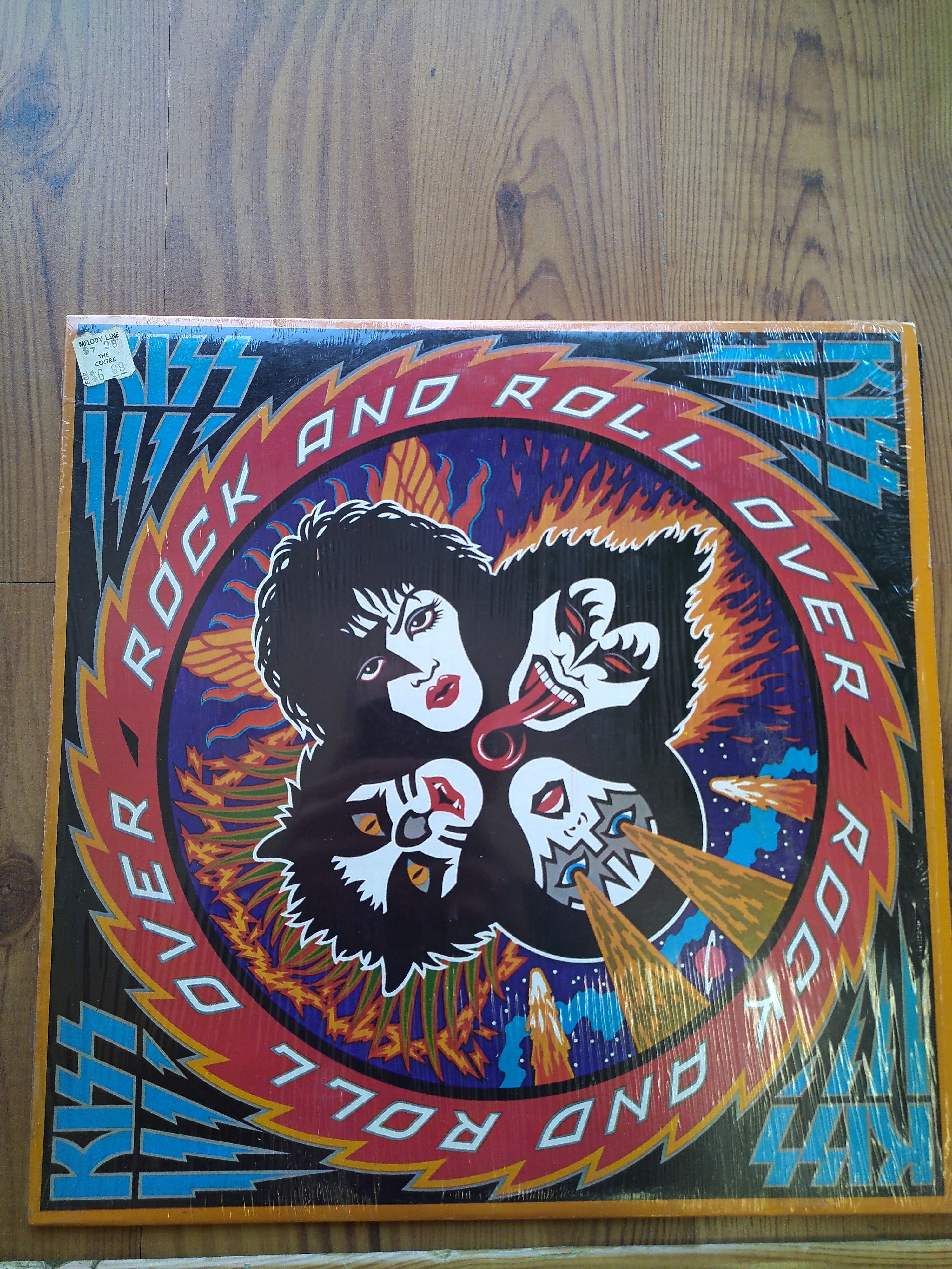 Kiss Rock And Roll Over Record Album