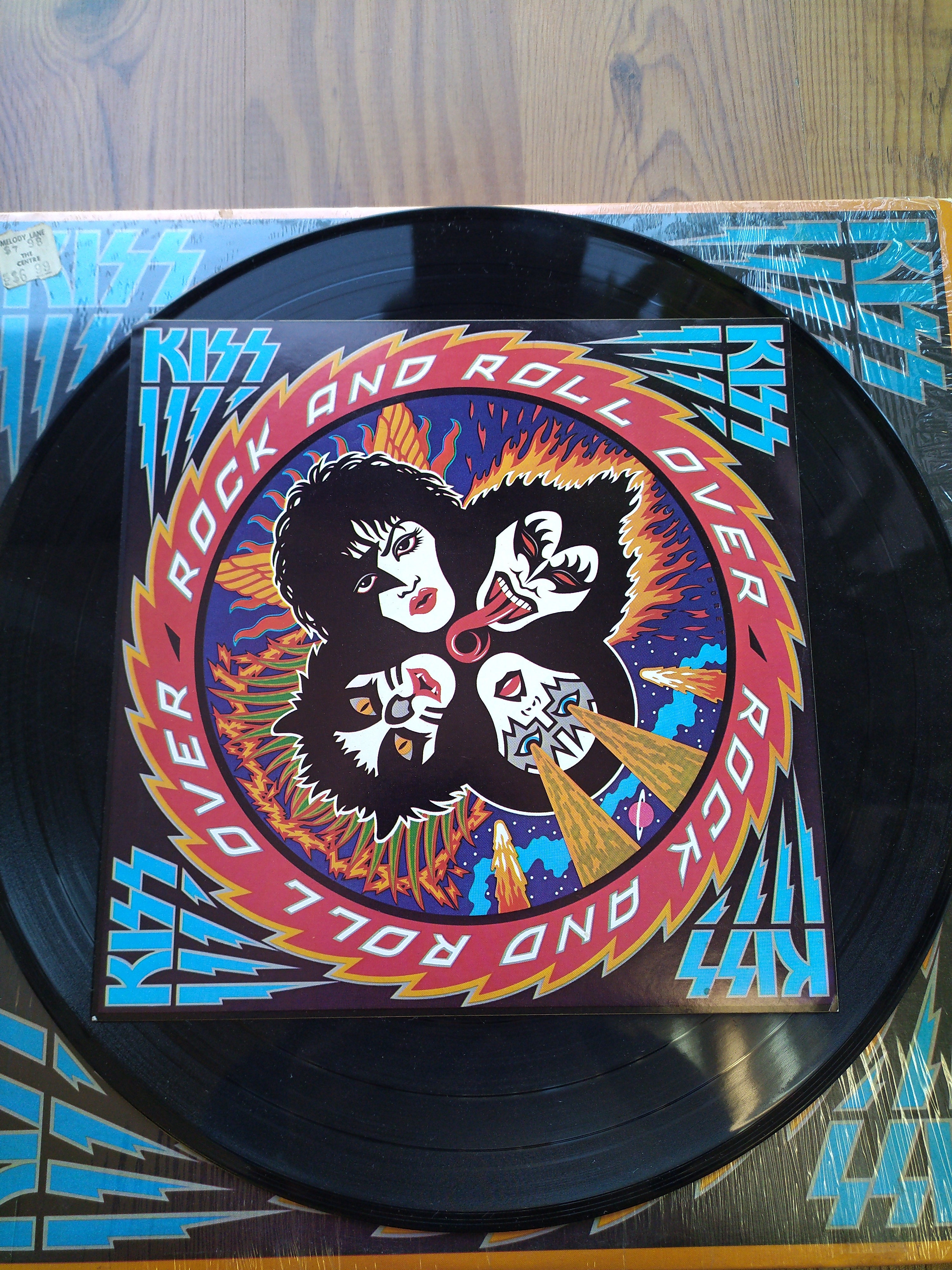 Kiss Rock And Roll Over Record Album