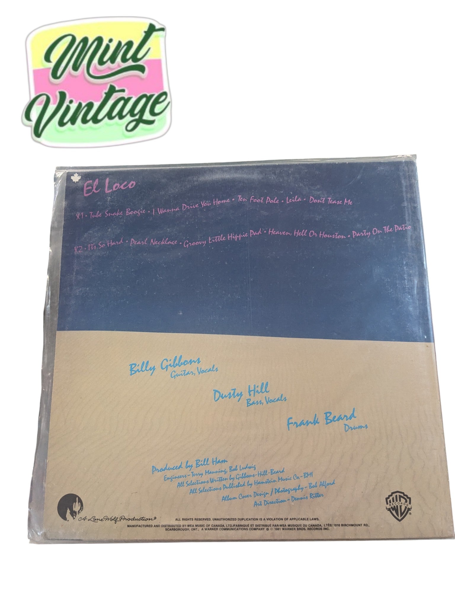 The Mothers of Invention - Burnt Weeny Sandwich Vinyl Album