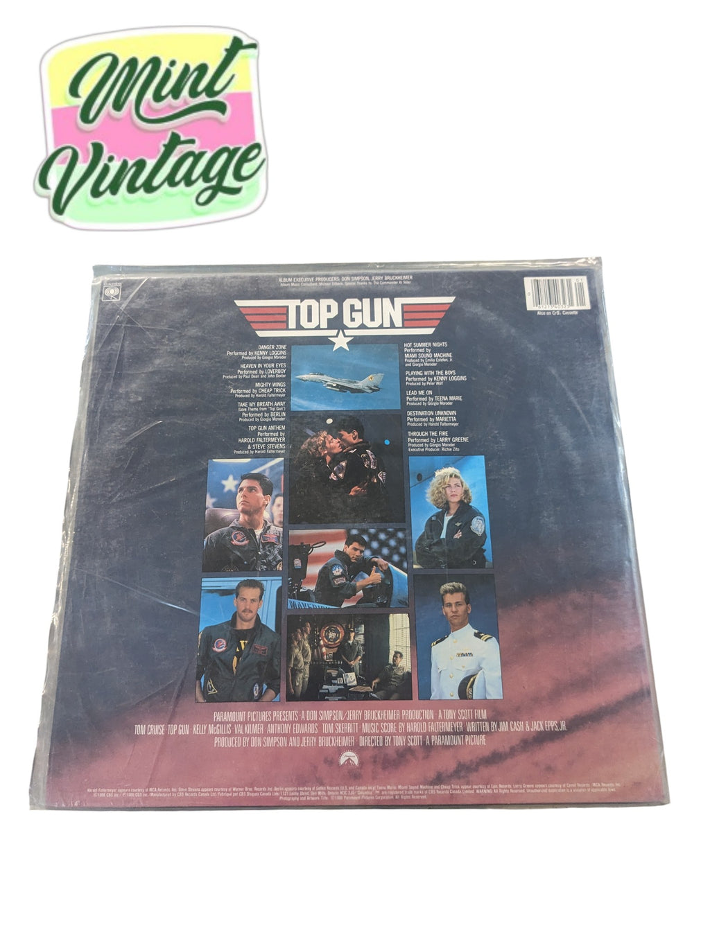Top Gun - Original Motion Picture Soundtrack Vinyl