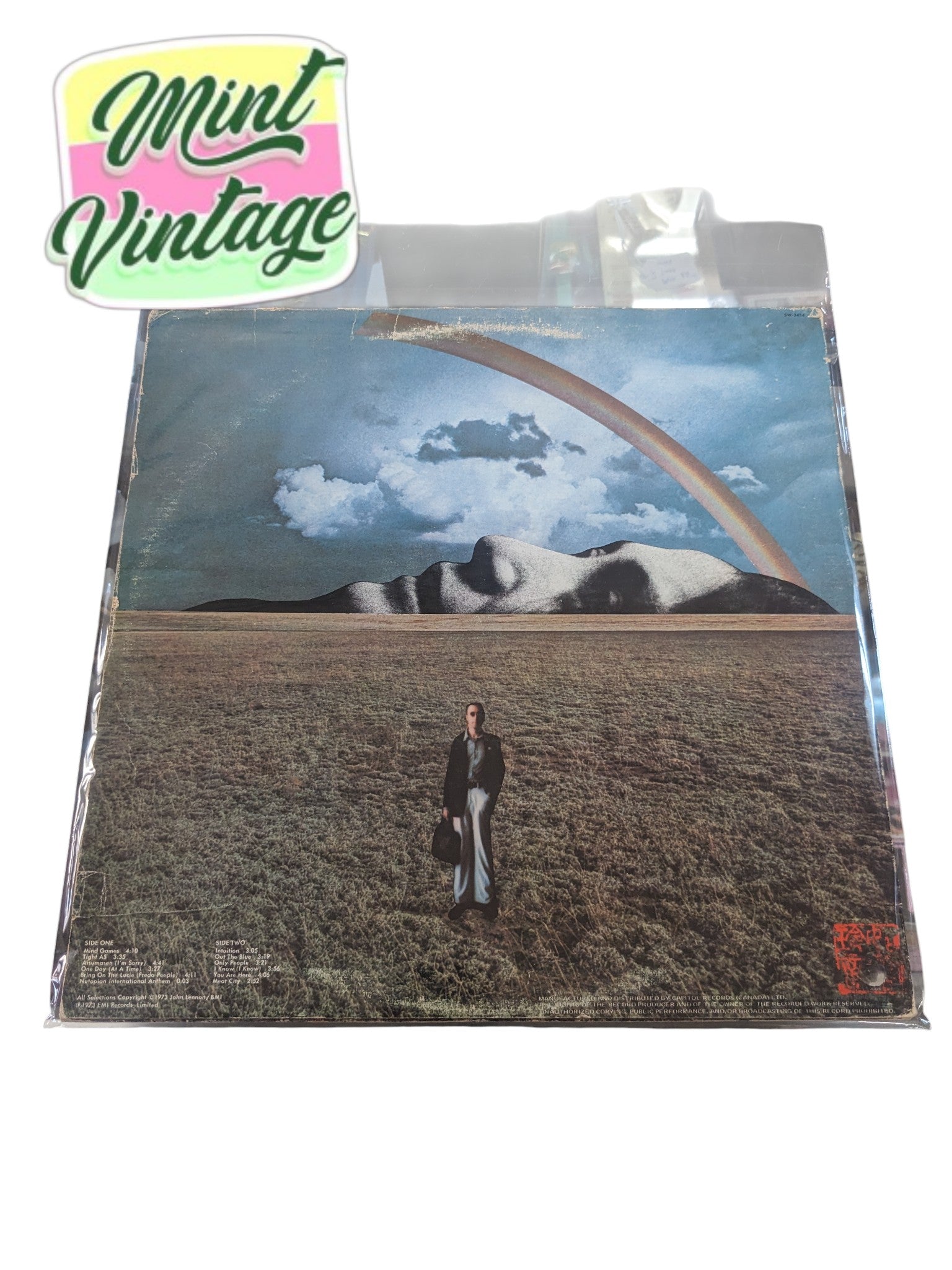 John Lennon - Mind Games Vinyl Album