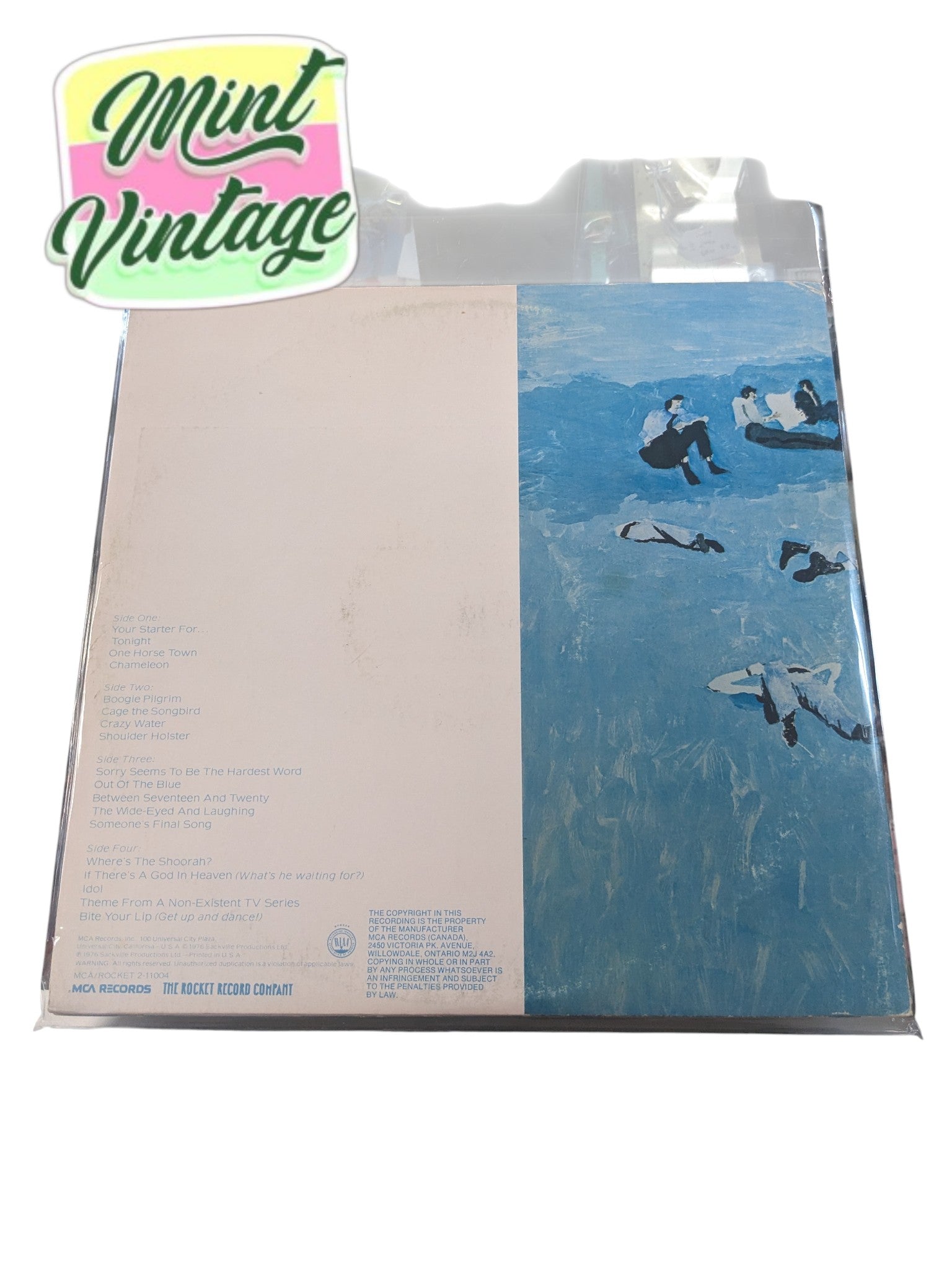 Elton John - Blue Moves 2-LP Vinyl Album