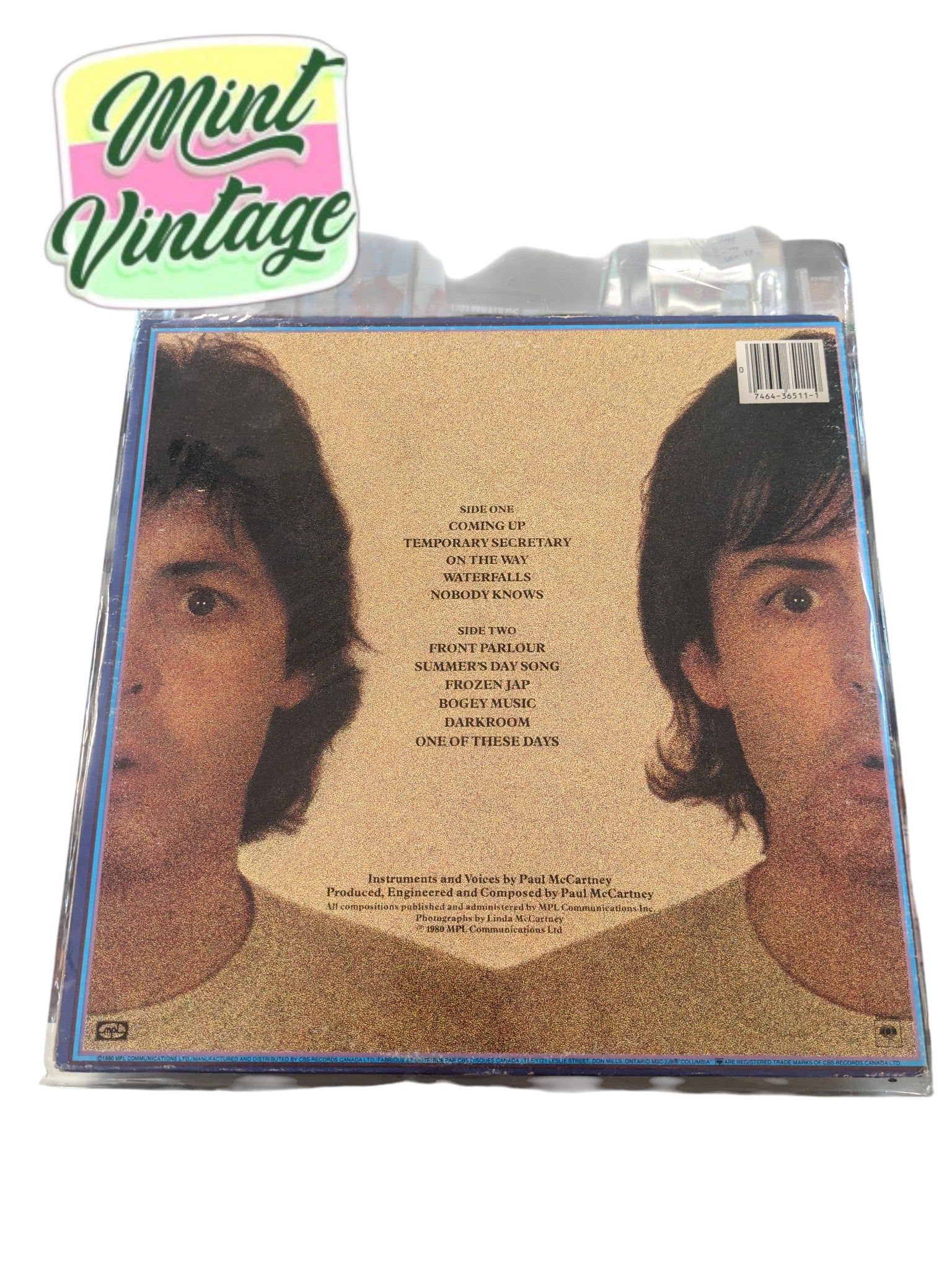 Paul McCartney - McCartney II Vinyl Album