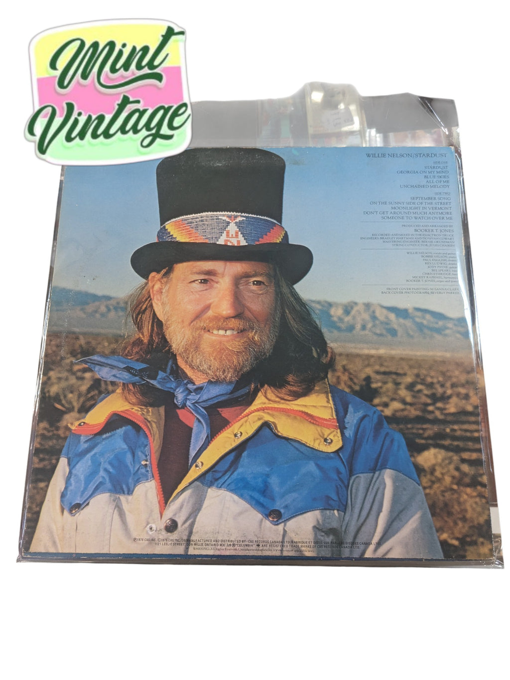 Willie Nelson - Stardust Vinyl Album